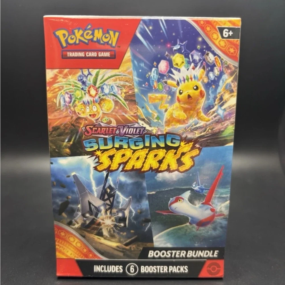 Pokémon Scarlet & Violet: Surging Sparks Booster Bundle (Factory Sealed) - Picture 3 of 5